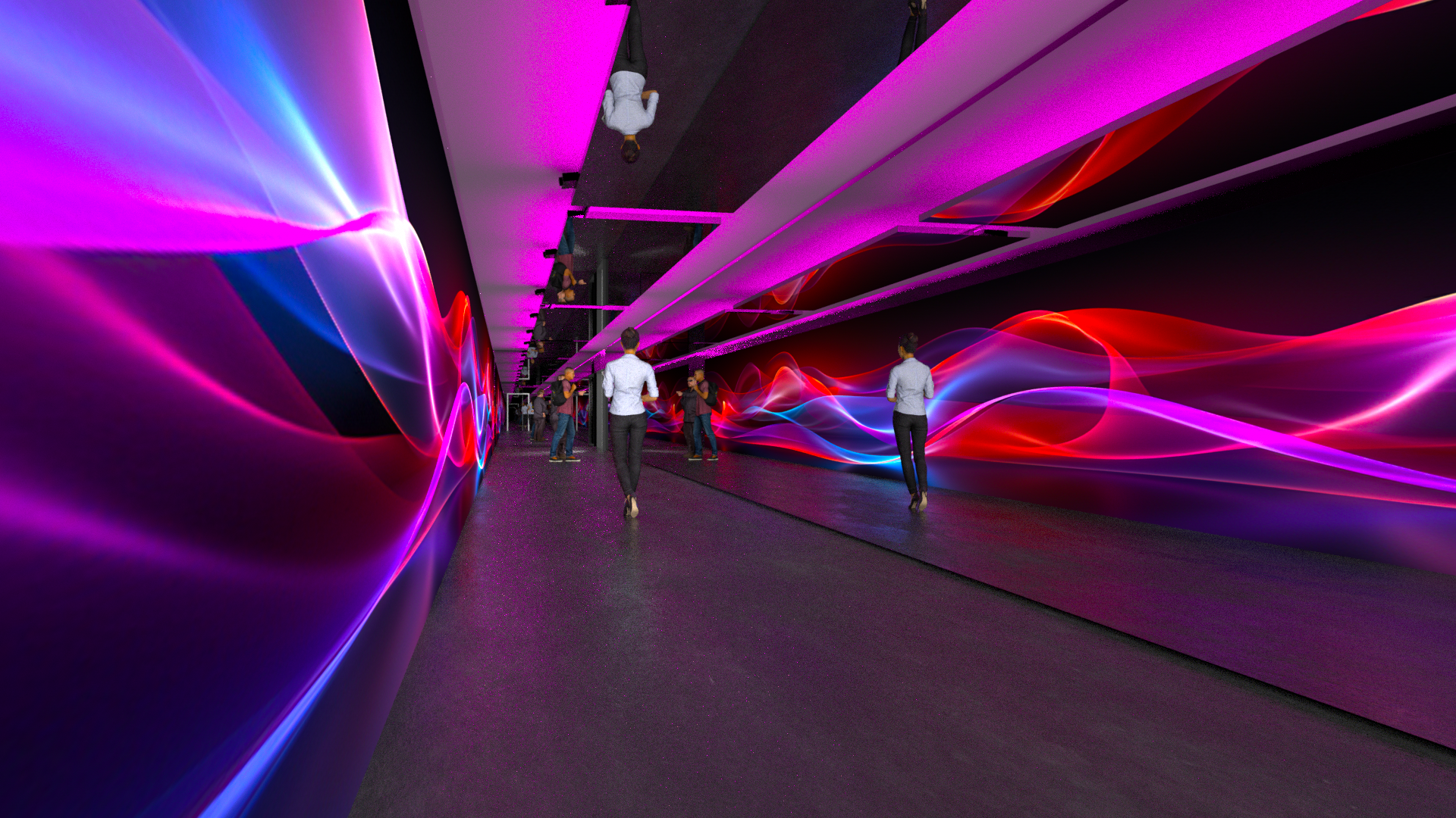 Energy projection art Minneapolis